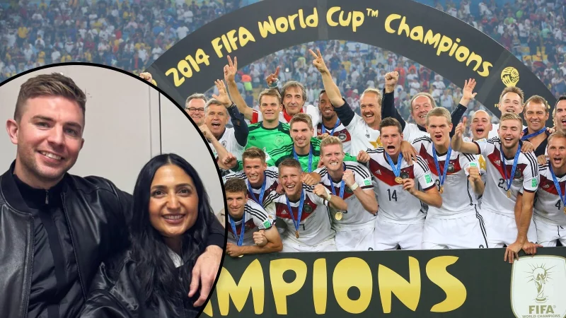 Christoph Kramer hat sich nicht nur als Fu&szlig;baller, sondern inzwischen auch als Schriftsteller einen Namen gemacht. S&auml;ngerin Jessica Mansour sorgt bei seinen Lesungen f&uuml;r den passenden Soundtrack zu seinem Buch. - &copy; Quelle: dpa/Jessica Mansour, Montage: Oliver Wendtland