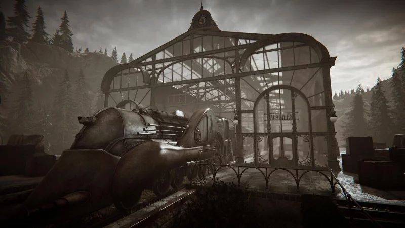 Ohne ihn geht im Syberia-Universum nichts: Mit diesem mechanischen Zug reisen Kate Walker und Automat Oscar in Richtung Osten. - &copy; Microids