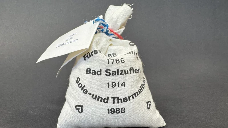 Ein Sack Salz zum Stadtjubil&auml;um. - &copy; Sven Kienscherf