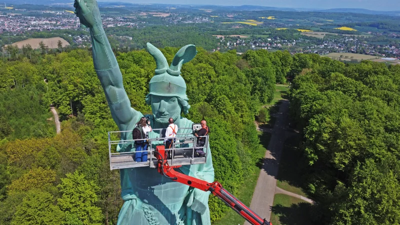 Die Sichtkontrolle aus der Vogelperspektive mit hervorragendem Rundumblick - © Nicole Ellerbrake