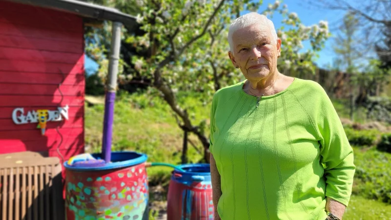 Sieglinde Strohmeier hat das Dritte Reich als Kind erlebt. Sie erinnert sich an passive Menschen und harte Zeiten anch dem Krieg. - &copy; Vasco Stemmer