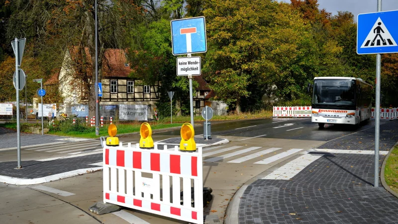 Zurzeit ist von Heiligenkirchen aus das Freilichtmuseum erreichbar. - © Sven Koch