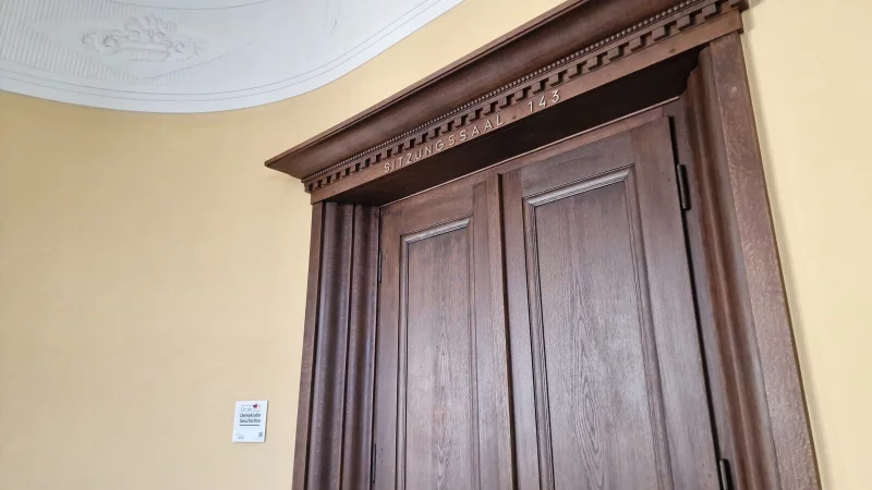 In Saal 143 ging es um das MVZ Kalletal. - &copy; Nadine Uphoff