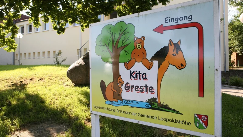 F&ouml;rderverein und Elternbeirat k&auml;mpfen um den Erhalt der Kita Greste. - &copy; Gemeinde Leopoldsh&ouml;he