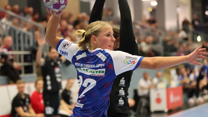 Die HSG Blomberg-Lippe und Judith Tietjen gehen weiter einen gemeinsamen Weg. - &copy; Paul Cohen