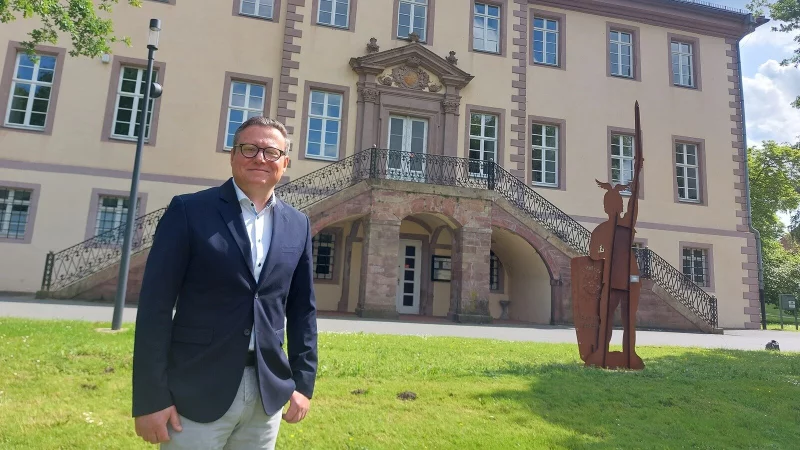 Marco M&uuml;llers aus Schieder tritt in Schieder-Schwalenberg als parteiloser B&uuml;rgermeisterkandidat an. - &copy; Michaela Wei&szlig;e