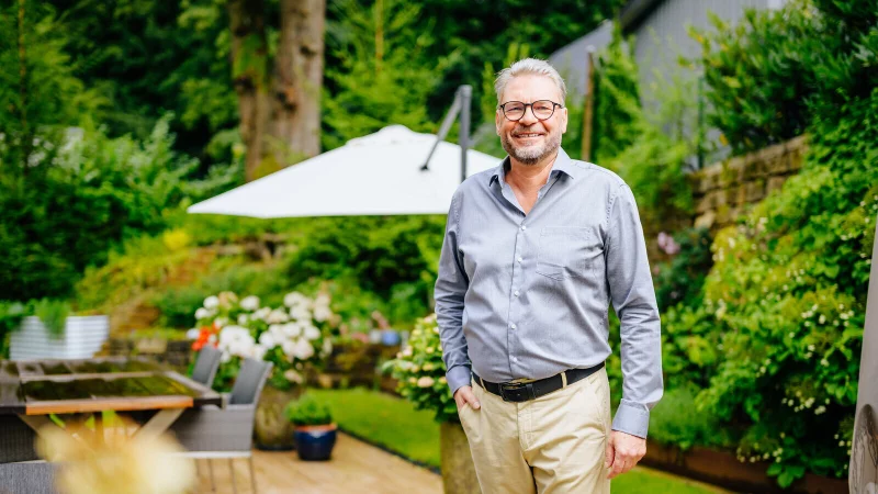 Peter Heepmann, designierter Bürgermeisterkandidat der Bergstadt, ist bereit für sein Amt. Mit seinem bisherigen Arbeitgeber, Haus Neuland, sei alles geklärt und im Rathaus habe es schon viele Gespräche gegeben. - © Besim Mazhiqi