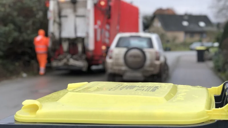 Remondis kontrolliert nun stichprobenartig den M&uuml;ll. Wer nicht richtig sortiert hat, dessen Gelbe Tonne bleibt ungeleert stehen. - &copy; Symbolfoto: Till Brand