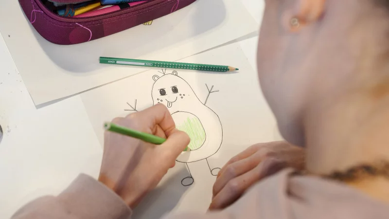 Kreatives Werkeln bei der „Wortspielerei“ in Detmold. - © Dirk Schelpmeier