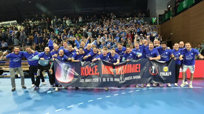 Die Lemgoer freuen sich auf das Final Four in K&ouml;ln. - &copy; Paul Cohen