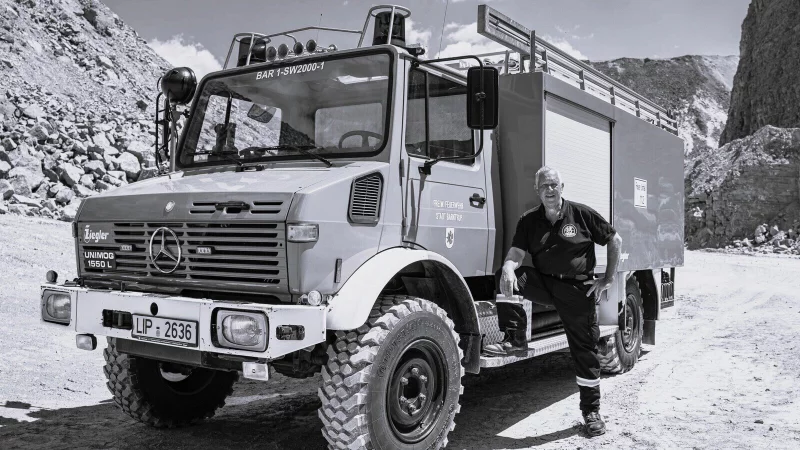 Hans-Georg Sprenger ist im Alter von 68 Jahren verstorben. - &copy; Feuerwehr Barntrup