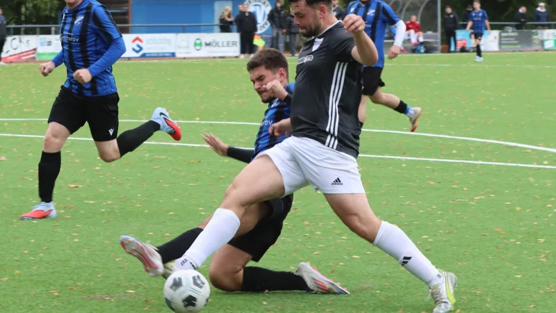 Jerxens Maximilian Walter kommt nicht durch. - © Sebastian Lucas