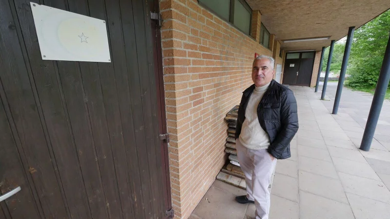 Manager Ender Ünal wünscht sich für den TSV Horn eine Videoüberwachung. - © Jost Wolf