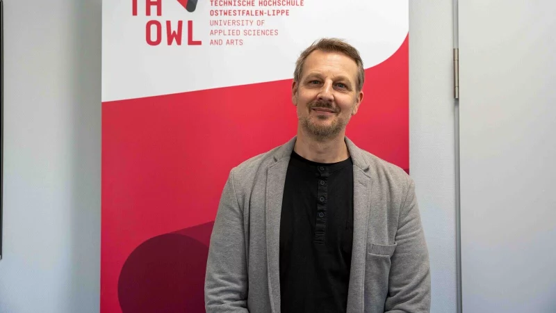 Denis Behnke ist der neue Professor f&uuml;r Visual Effects (VFX) und Technical Direction in Detmold. - &copy; TH OWL