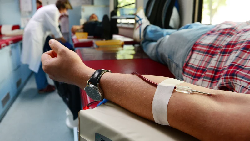 In Deutschland werden dringend mehr Blutspender gesucht. - &copy; picture alliance / Maurizio Gambarini/dpa