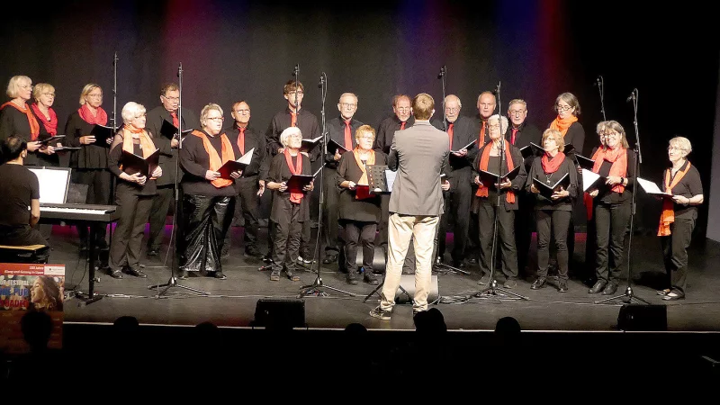 Der Gemischte Chor Leopoldstal bot ein umfangreiches und modernes Programm. - &copy; Rudi Rudolph