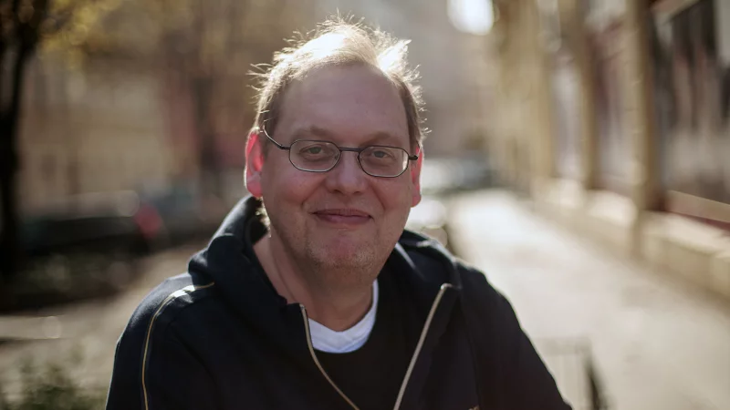 Karsten Strack hat einen Kriminalroman geschrieben. - &copy; Tobias Heyel