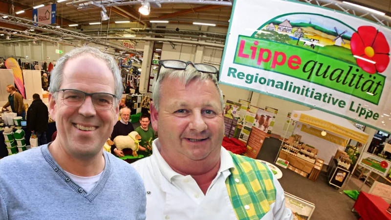 Mathias Wernicke (links) und Mickel Biere sind als Vertrauensleute bei "Lippe Qualit&auml;t" eingesetzt - bis sp&auml;testens Dezember sollen sie Klarheit &uuml;ber die Zukunft des Vereins schaffen. - &copy; Nicole Ellerbrake/Montage: Thomas Stechemesser