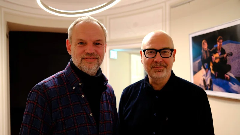 Das Musical-Team Peter Lund (links) und Thomas Zaufke. - © Sven Koch