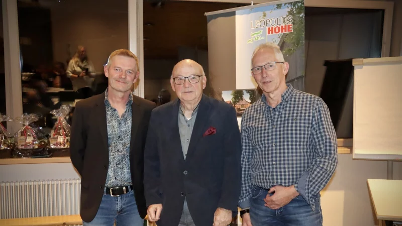 K&uuml;nftig in Vertretung des B&uuml;rgermeisters unterwegs: Frank Elbr&auml;chter (von links), Klaus Fiedler und J&ouml;rg Amelung. Fotos: Anna Lena Hinder - &copy; Anna Lena Hinder