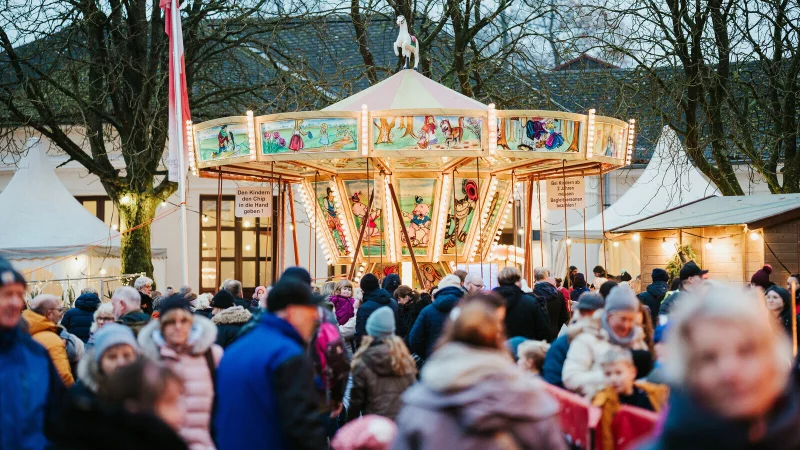 Im Kurpark Bad Meinberg wirds vorweihnachtlich. - &copy; Gesundtourismus