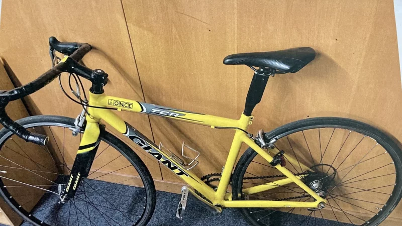 Die Polizei sucht den Besitzer dieses Giant-Rennrades - und diejenigen, die es gestohlen haben. - &copy; Polizei Lippe