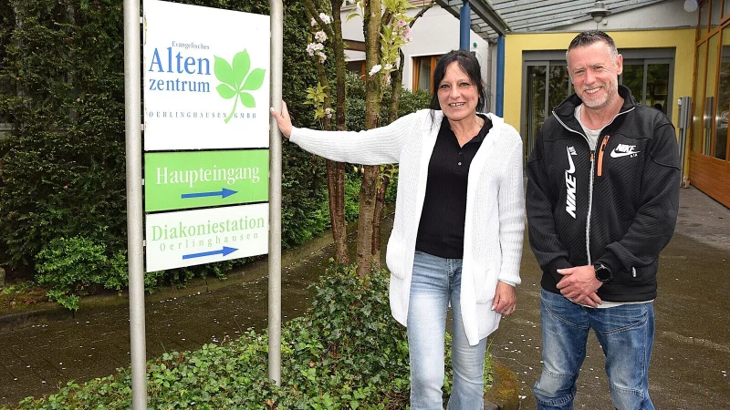 Manuela Sprinz leitet das Evangelische Altenzentrum seit Februar. Zuvor ist sie dort schon Pflegedienstleiterin gewesen. Diesen Posten hatte bereits im Juli Lutz G&auml;ngler &uuml;bernommen.
Foto: Karin Prignitz - &copy; Karin Prignitz