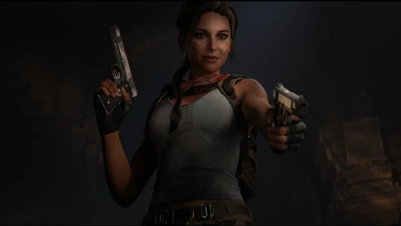 Sie ist zur&uuml;ck &ndash; und hat endlich wieder zwei Pistolen dabei! Lara Croft im Trailer zum neuen Tomb Raider Catalyst. - &copy; Crystal Dynamics