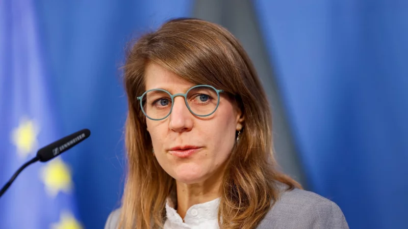 Verena Sch&auml;ffer (Gr&uuml;ne) ist Nachfolgerin von Josefine Paul - und hat sehr viel Arbeit vor sich. - &copy; Thomas Banneyer/dpa