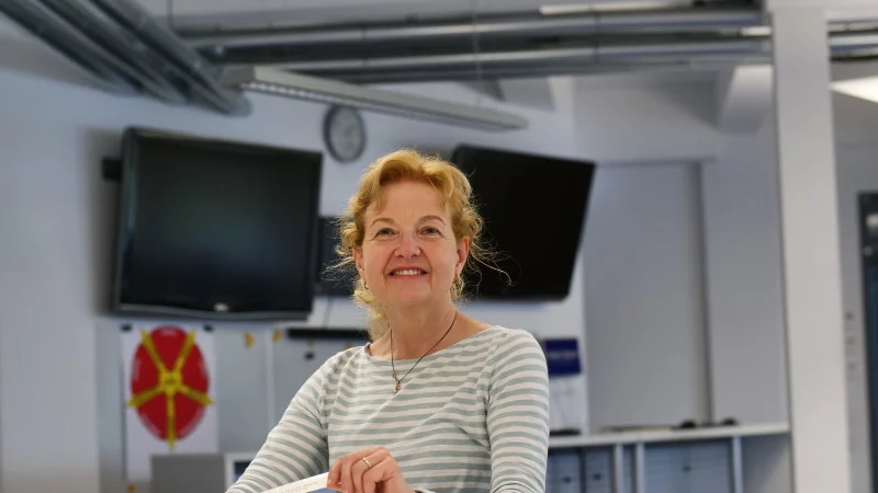 Redakteurin Cordula Gröne. - © Jörg Hagemann