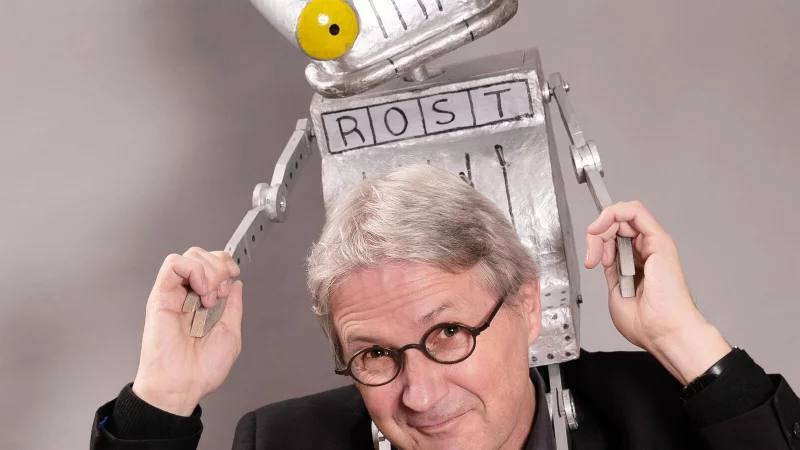 Ritter Rost gastiert im Weserrrenaissance-Museum Schloss Brake und taucht ein ins WWWunderland. - &copy; Ellen Bischke/druckgut