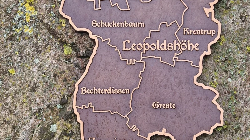 Die acht Ortsteile der Gemeinde Leopoldshöhe stehen unverrückbar fest. Jetzt geht es darum, die Ziele für die Zukunft festzulegen. Foto: Knut Dinter - © Knut Dinter