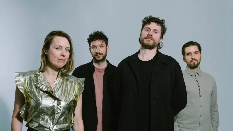 Das ist das Quartett "Re.Calamari": Saxophonistin Marta Wajdzik (von links), Drummer Peter Gall, Bassist Oliver Lutz und Pianist Pablo Held. - &copy; Fotorechte: Re.Calamari