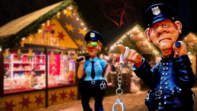 Sicherheit ist auch auf dem Weihnachtsmarkt ein großes Thema. - © Symbolbild: Pixabay