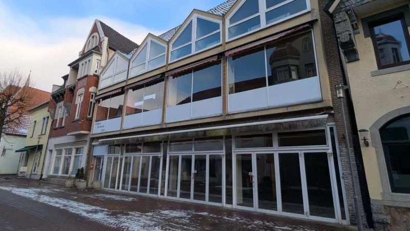 Am neuen Standort in der Breiten Stra&szlig;e haben die Umbauarbeiten f&uuml;rs Stadtlicht 2.0 begonnen. - &copy; Stadtlicht Lemgo