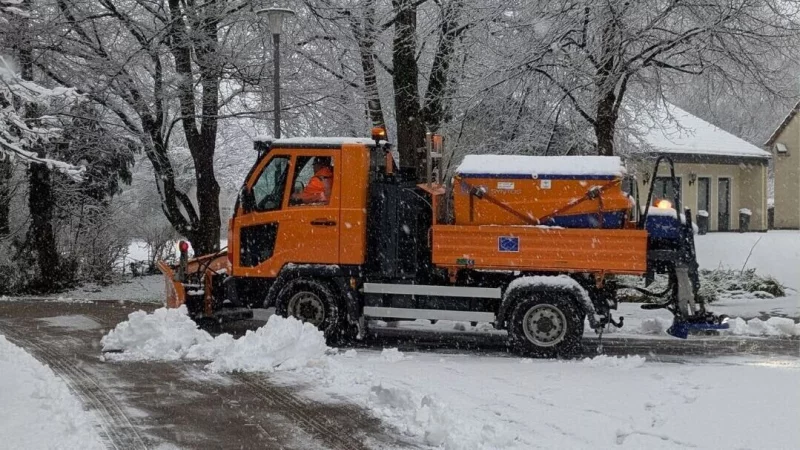 In Leopoldsh&ouml;he wird das Streusalz knapp. - &copy; Gemeinde Leopoldsh&ouml;he