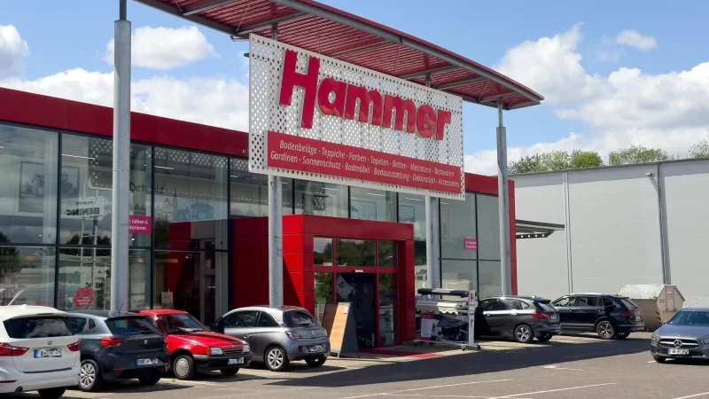 Die Zukunft des Hammer-Marktes an der Klingenbergstraße in Detmold ist nach der Insolvenz des Mutterkonzerns Brüder-Schlau ungewiss. - © Raphael Bartling