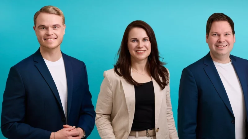Neuer Vorstand: (von links) Dr. Alexander Martin, Julia Tewes und Patrick Pauleikhoff. - &copy; CDU Horn-Bad Meinberg