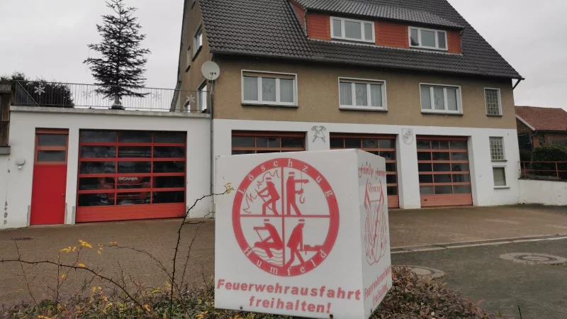 In Humfeld soll ein neues Feuerwehrger&auml;tehaus entstehen. Die Planung soll im kommenden Jahr starten. Daf&uuml;r steht Geld im Haushalt bereit. - &copy; Sylvia Frevert