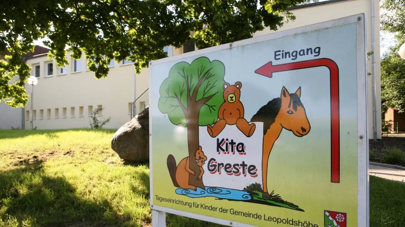 F&ouml;rderverein und Elternbeirat der Kita Greste k&auml;mpfen derzeit um den Erhalt der Einrichtung. - &copy; Gemeinde Leopoldsh&ouml;he