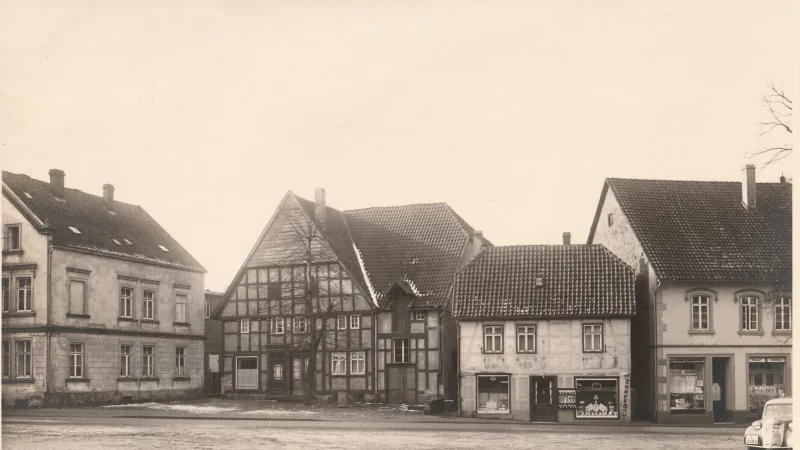 Blick in die Begastra&szlig;e um 1918. - &copy; Sammlung Stefan Wiesekopsieker