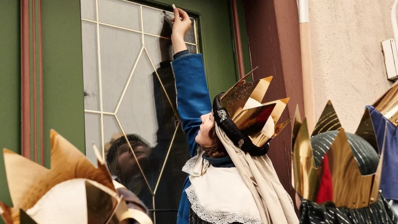 Sternsinger ziehen am Samstag durch L&uuml;gde. - &copy; Benne Ochs