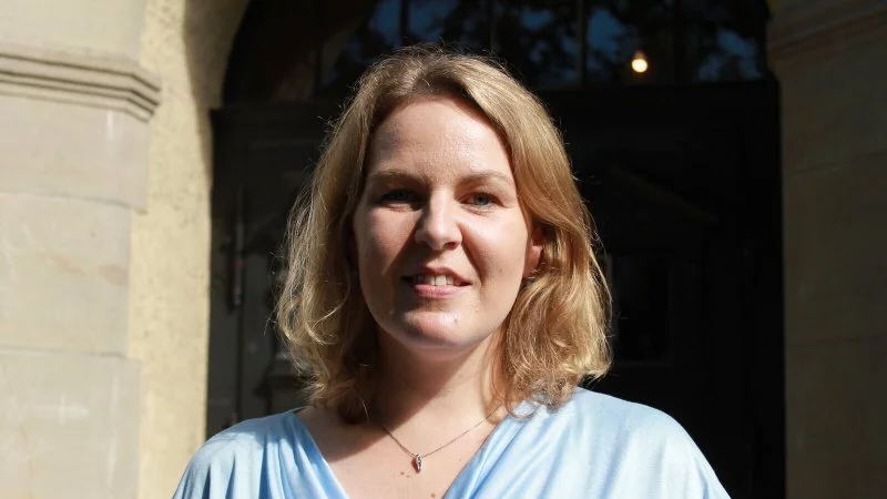 Schulleiterin Nadine Höner sieht noch Luft nach oben bei der Auslastung ihrer Schule. - © David Knapp/NW