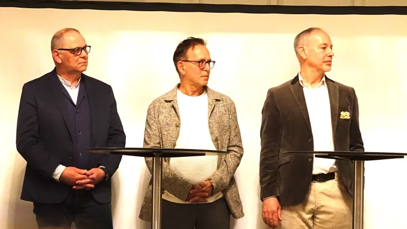 &Uuml;ber die Kultur: (von links) Landesverbandsvorsteher J&ouml;rg D&uuml;ning-Gast, Stefan Wolf, Josef K&ouml;hler, Stefan D&ouml;rr und Kerstin Uttendorf sprachen &uuml;ber Aufgaben und Potenziale. - &copy; Axel B&uuml;rger