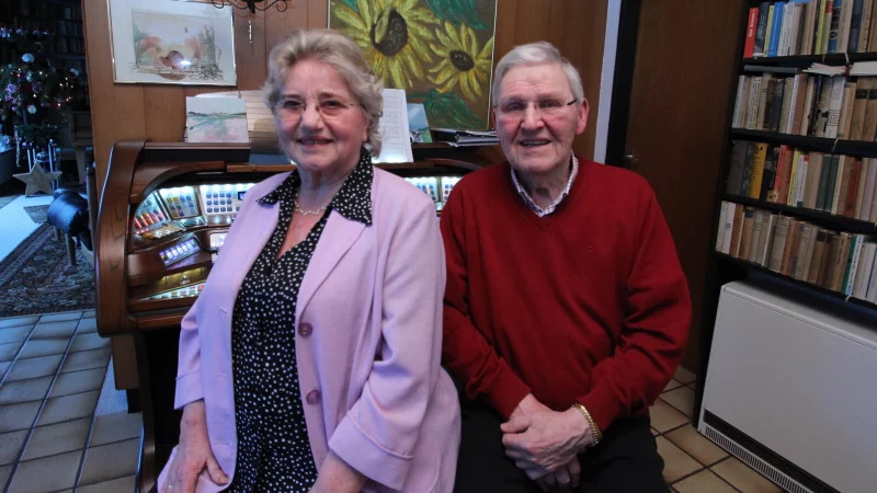 Anne und Heinz Trietchen aus Hohenhausen feiern am 1. Dezember 2025 ihre Diamantene Hochzeit. - © Jens Rademacher