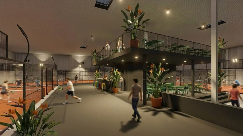 Die Visualisierung zeigt, wie der Toyto Club bald innen aussehen soll. - &copy; Visualisierung: Architektur Nolte