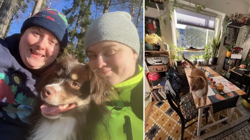 Die Gütersloherin Pia Tholander-Harraß ist der Liebe wegen nach Schweden ausgewandert. Heute wohnt sie mit ihrer Ehefrau in einem Vorort von Stockholm. - © Pia Tholander-Harraß