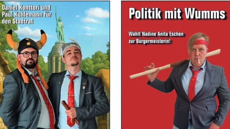 "Die Partei" in Detmold hat ihr Wahlprogramm f&uuml;r die anstehende Kommunalwahl vorgestellt. - &copy; Die Partei