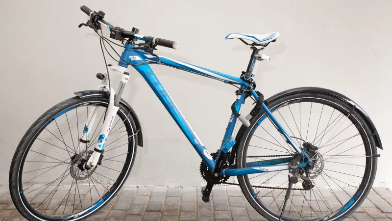 Die Polizei sucht den Besitzer dieses hochwertigen Fahrrades. - &copy; Dieter Asbrock