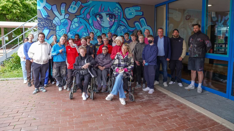 Das Projekt begeistert die Jugendlichen. - © Sekundarschule Nordlippe